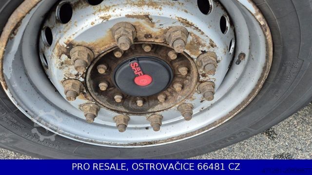 Open semitrailer with tarp SCHWARZMÜLLER SPA 3/E STD + LIFTACHSE