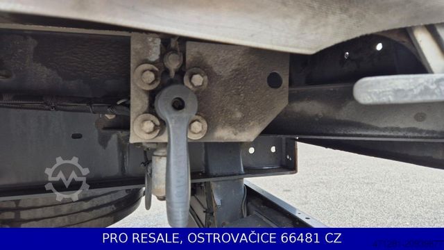 Open semitrailer with tarp SCHWARZMÜLLER SPA 3/E STD + LIFTACHSE