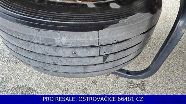 Open semitrailer with tarp SCHWARZMÜLLER SPA 3/E STD + LIFTACHSE