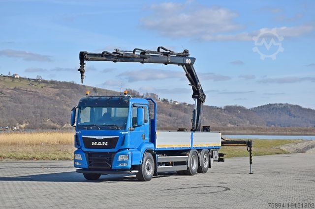 Truck mounted crane MAN TGS 26.480 * KRAN / FUNK * TOPZUSTAND