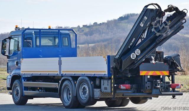 Truck mounted crane MAN TGS 26.480 * KRAN / FUNK * TOPZUSTAND