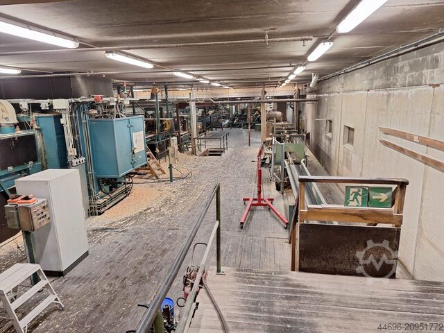 Komplettes Sägewerk (stationär) ARI VISLANDA - Kochums sawmill line