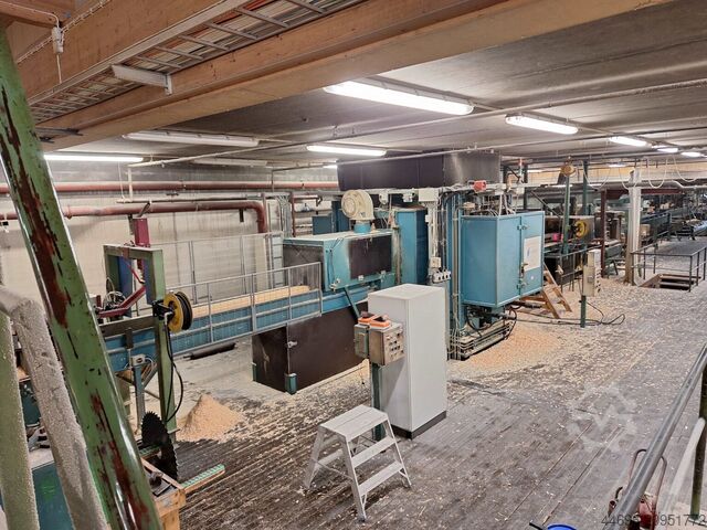 Komplettes Sägewerk (stationär) ARI VISLANDA - Kochums sawmill line