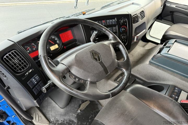 Flatbed truck with tarp Renault D Wide 18.320 4x2 Plane/HB  / Swiss-Vehicle