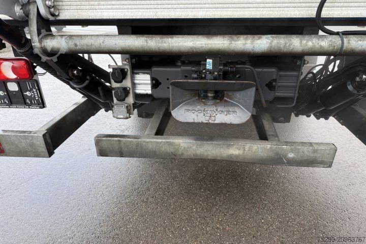 Flatbed truck with tarp Renault D Wide 18.320 4x2 Plane/HB  / Swiss-Vehicle