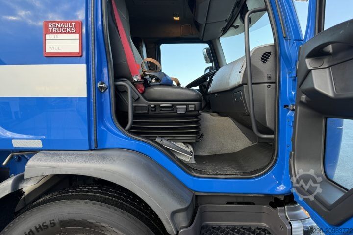 Truck mounted crane Renault D Wide 18.380 4x2 F130A.22 / Swiss-Vehicle