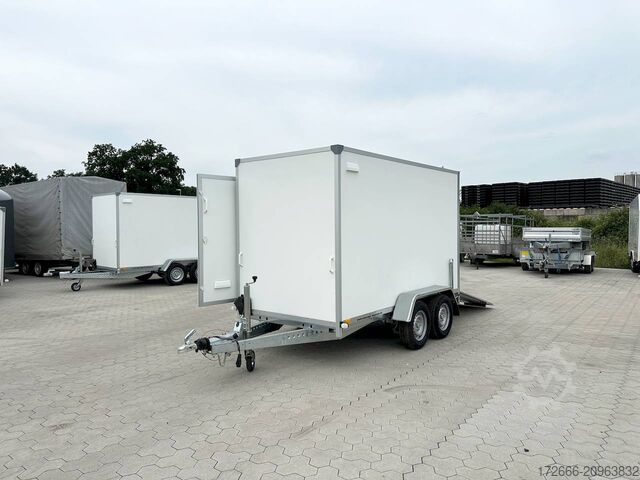 Kofferanhänger Blyss F2030HTD | RAMPE | SEITENTÜR 305X150X180CM 2000KG KOFFERANHÄNGER