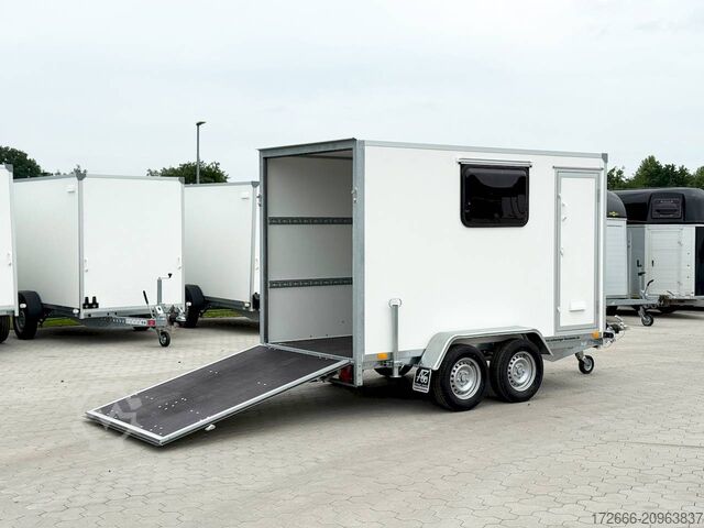 Kofferanhänger Blyss F2030HTD | RAMPE | SEITENTÜR 305X150X180CM 2000KG | FENSTER | KOFFERANHÄNGER