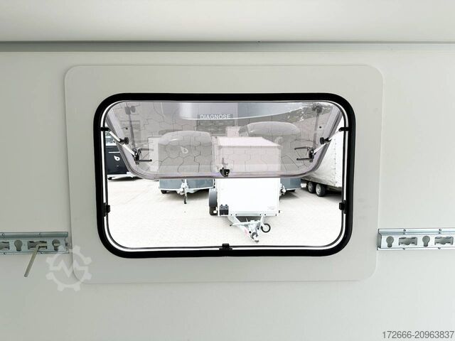 Kofferanhänger Blyss F2030HTD | RAMPE | SEITENTÜR 305X150X180CM 2000KG | FENSTER | KOFFERANHÄNGER