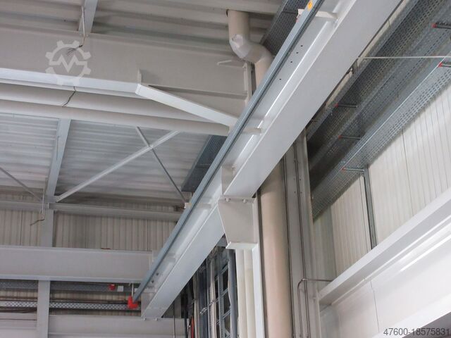 Crane sky crane indoor crane 13300mm Demag Portalkran Brückenkran Kran 2x DH EKKE 3200Kg 3,2t 13300mm + Laufschienen