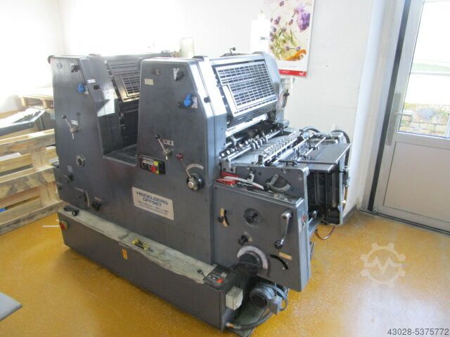 OFFSET PRINTING MACHINE HEIDELBERG GTOZP 46 + VERSION