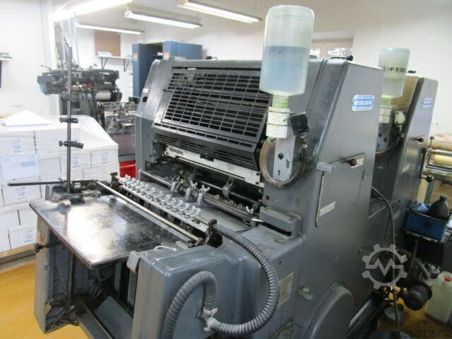 OFFSET PRINTING MACHINE HEIDELBERG GTOZP 46 + VERSION