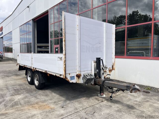 Open trailer Müller Mitteltal EAL-TA  Tandem- Pritschenanhänger