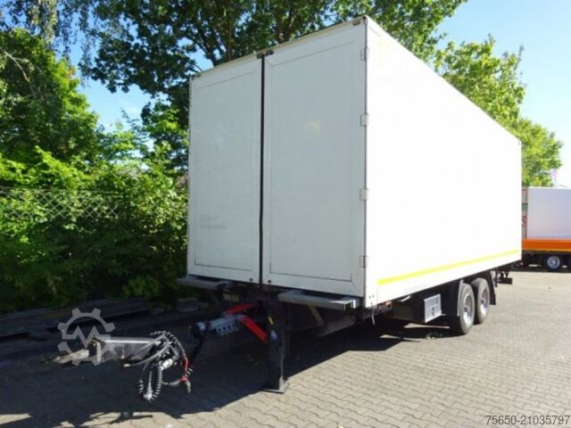 Box trailer Möslein TKO 105 Schwebheim  Tandemkoffer, Ladebordwand + Durchladbar