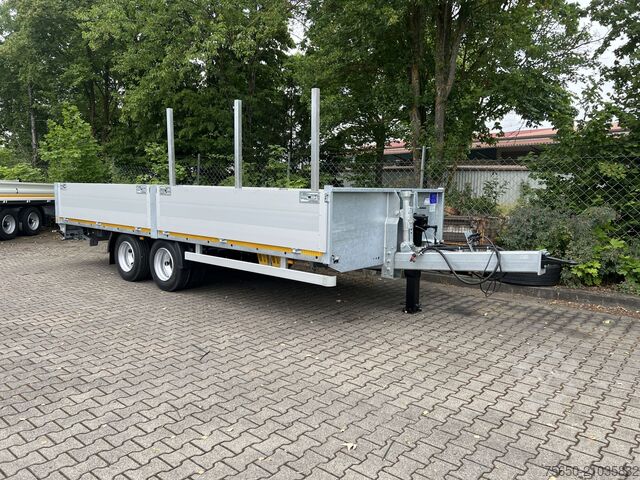 Open trailer Möslein THT 14,4 G 6,2  14,4 t GG Tandem- Pritschenanhänger- Tieflader