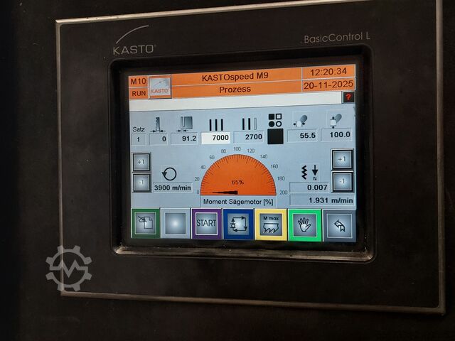 Aluminium Kreissägeautomat KASTO KASTOspeed M9