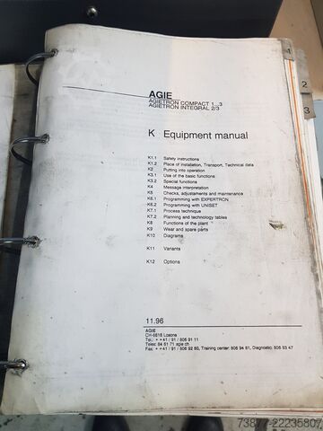 CNC Senkerodiermaschine AGIE COMPACT 3