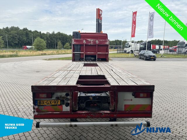 Platform trailer Volvo FH 420 6x2 Vangmuil + Standkachel