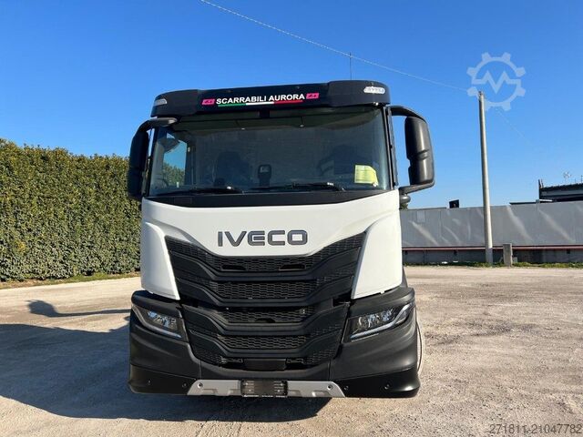 Roll-off tipper truck IVECO IVECO X-WAY AD280X500 NUOVO SCARRABILE