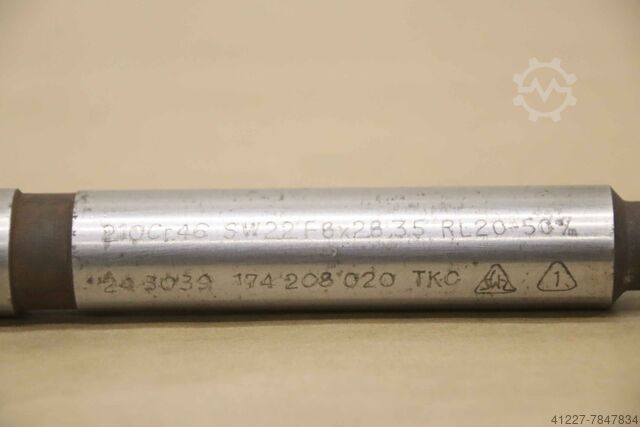 Broaching tool SWZ SW 22 F8x28,35 RL 20-50 mm