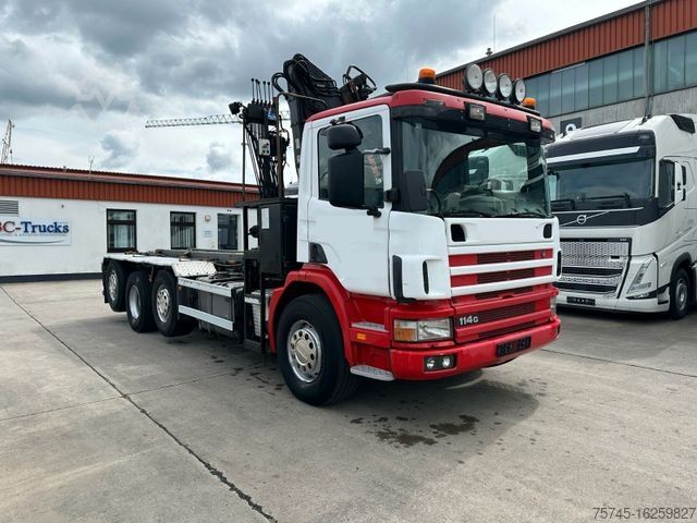 Kipper LKW SCANIA 380 * 8 x 2 * HIAB  105 Z KRAN *2 x LIFT *ABROLL