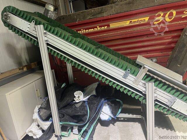 Steigförderband Förderbandsystem die magnetprofis 