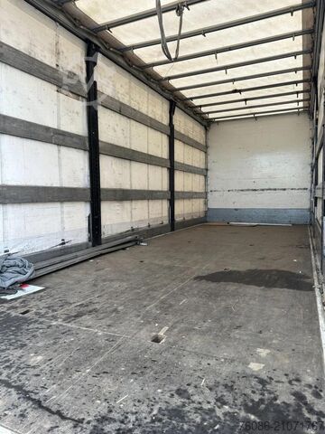 Schiebeplane Mercedes-Benz Atego 1218 bakwagen met laadklep 2000kg!