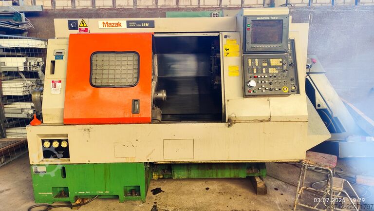 CNC-Dreh- und Fräszentrum Mazak SQT-18M Super Quick Turn 18M