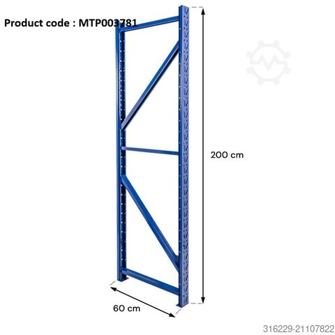 Lagerregal Mega-M FORTIS LIGHT. FORTIS LIGHT 