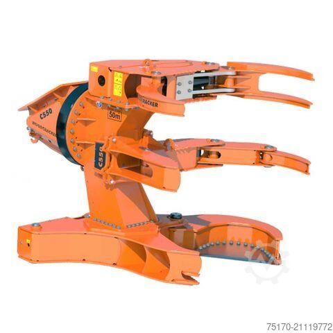 Baumaschine Westtech Woodcracker C550 Fällgreifer Baumschere