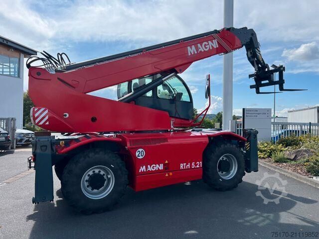 Teleskoplader Magni RTH 5.21 Roto / Funk / Gabel / nur 419h