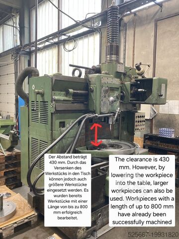 Zahnradstossmaschine Lorenz S8/630