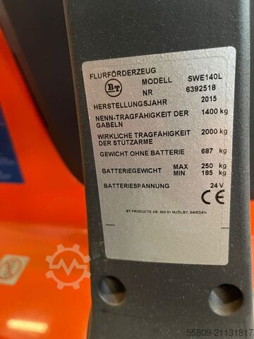Hochhubwagen BT SWE 140L // Initialhub