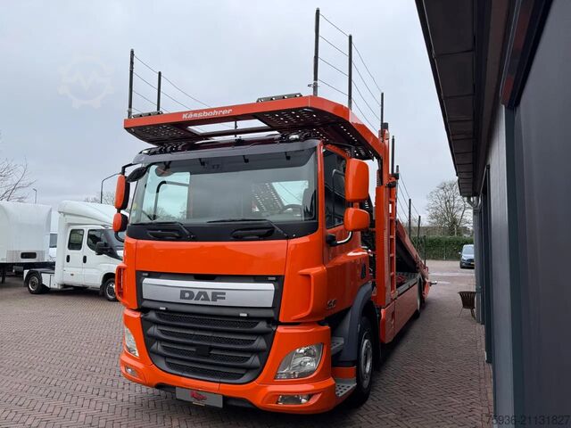 Car carrier van DAF CF 400 Kässbohrer Citytrans I 5 Lader I Autotra...