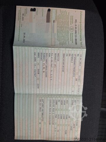 Kastenwagen, lang und hoch, L4/H3 Renault Master l