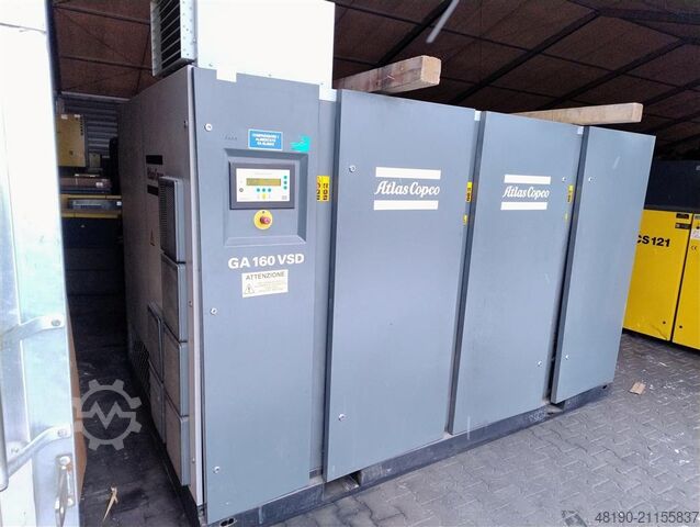 Schraubenkompressor S016383 Atlas Copco GA160VSD
