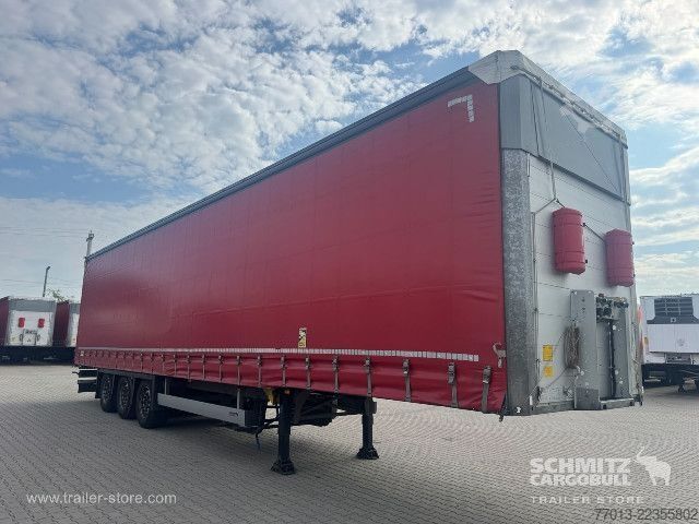 Auflieger mit Pritsche & Plane Schmitz Cargobull Curtainsider Mega