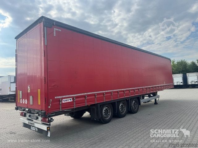 Auflieger mit Pritsche & Plane Schmitz Cargobull Curtainsider Mega