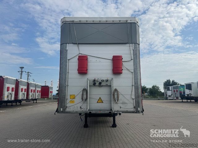 Auflieger mit Pritsche & Plane Schmitz Cargobull Curtainsider Mega