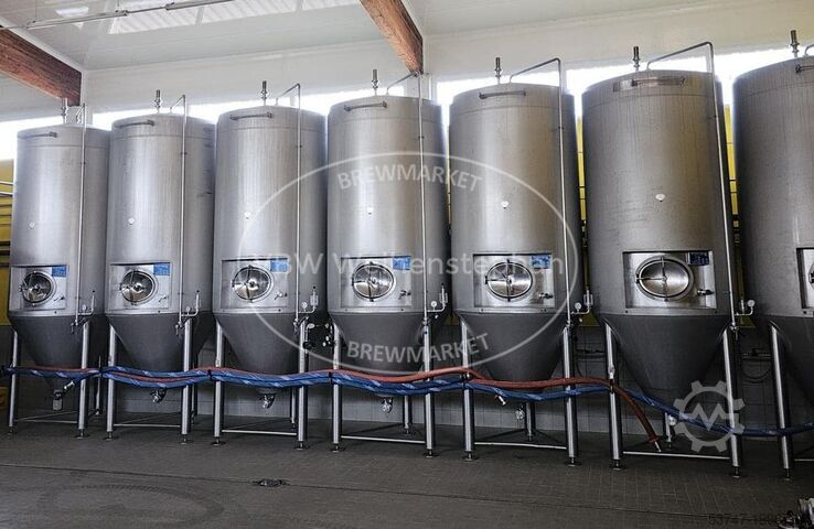 Zylindrokonische Gär- und Lagertanks (ZKG) [7 Stück] Nordhausen 