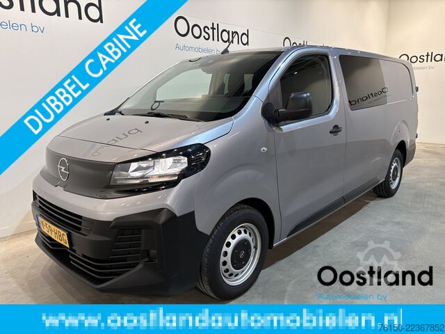Van double cab Opel Vivaro 2.0 Diesel 145 PK L3 DC 6 persoons / Air...