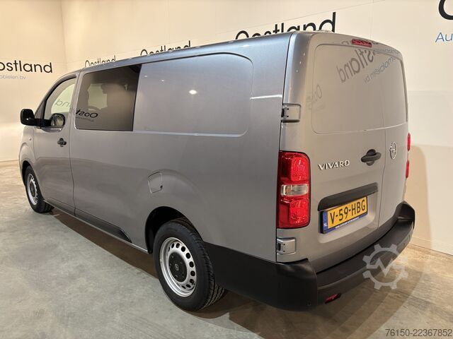 Van double cab Opel Vivaro 2.0 Diesel 145 PK L3 DC 6 persoons / Air...