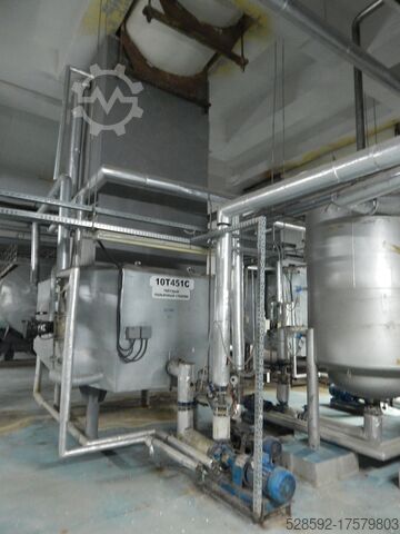 4-stufige Fraktionierung von Palmöl Alfa Laval Novatek MHE 1500 30bar