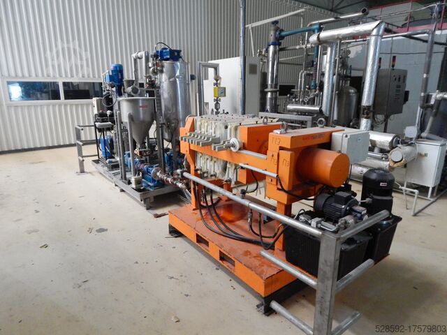 4-stufige Fraktionierung von Palmöl Alfa Laval Novatek MHE 1500 30bar