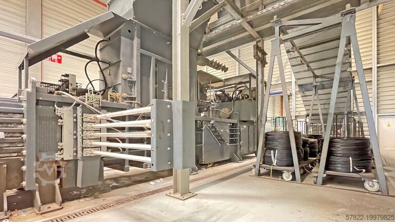 Ballenpresse 100 t mit Fördertechnik VK 8818 R-FU HSM GmbH + Co. KG, Deutschland VK 8818 R-FU