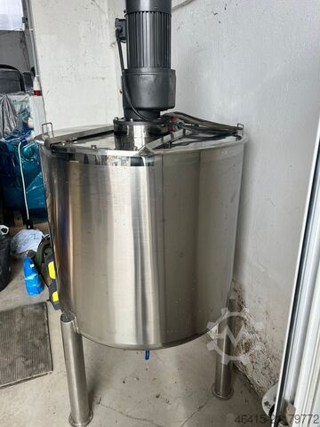 Stahl-Mischbehälter 500 Liter Steel mixing tank HDMT 500