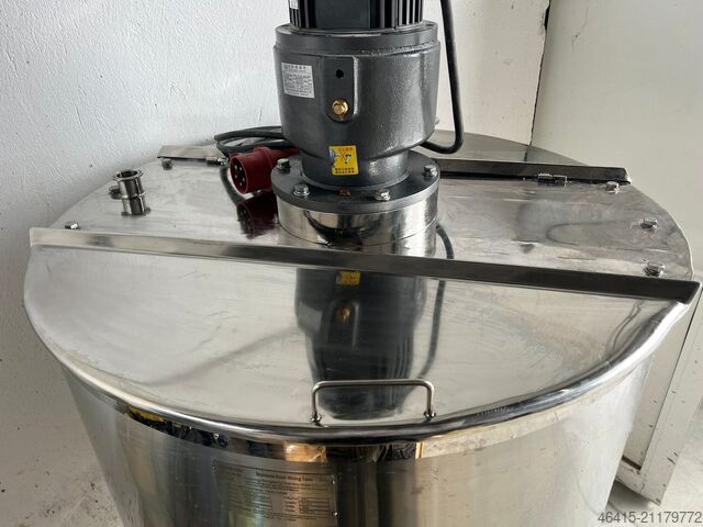 Stahl-Mischbehälter 500 Liter Steel mixing tank HDMT 500