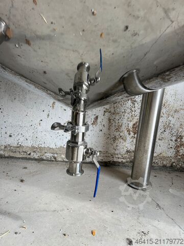 Stahl-Mischbehälter 500 Liter Steel mixing tank HDMT 500