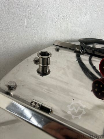 Stahl-Mischbehälter 500 Liter Steel mixing tank HDMT 500