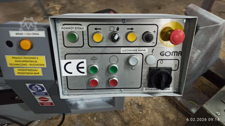 Keilzinkenanlage goma fc10mlkt